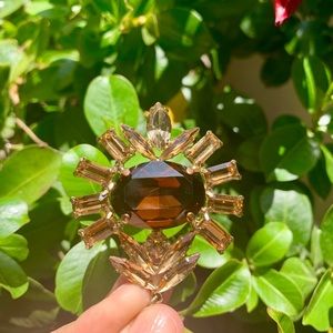 NWOT Stunning Alexis Bittar Large Pendant necklace